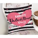 - Rh-K9151-Gorsel2 - Realhomes  Sevgililer Günü Temalı Özel Tasarım Dijital Baskılı Modern Yastık Kırlent Kılıfı Realhomes