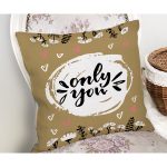 - Rh-K9164-Gorsel2 - Realhomes  Sevgililer Günü Temalı Özel Tasarım Dijital Baskılı Modern Yastık Kırlent Kılıfı Realhomes