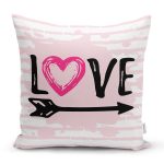- Rh-K9168-Gorsel1 - Realhomes  Sevgililer Günü Temalı Özel Tasarım Dijital Baskılı Modern Yastık Kırlent Kılıfı Realhomes