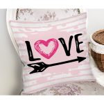 - Rh-K9168-Gorsel2 - Realhomes  Sevgililer Günü Temalı Özel Tasarım Dijital Baskılı Modern Yastık Kırlent Kılıfı Realhomes