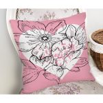 Sevgililer Günü Temalı Özel Tasarım Dijital Baskılı Modern Yastık Kırlent Kılıfı Realhomes