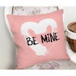 Sevgililer Günü Temalı Özel Tasarım Dijital Baskılı Modern Yastık Kırlent Kılıfı Realhomes