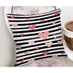 - Rh-K9222-Gorsel2 - Realhomes Sevgililer Günü Temalı Özel Tasarım Dijital Baskılı Modern Yastık Kırlent Kılıfı Realhomes