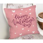 - Rh-K9228-Gorsel2 - Realhomes  Sevgililer Günü Temalı Özel Tasarım Dijital Baskılı Modern Yastık Kırlent Kılıfı Realhomes