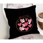 - Rh-K9229-Gorsel2 - Realhomes Sevgililer Günü Temalı Özel Tasarım Dijital Baskılı Modern Yastık Kırlent Kılıfı Realhomes