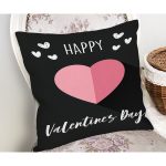 - Rh-K9232-Gorsel2 - Realhomes Sevgililer Günü Temalı Özel Tasarım Dijital Baskılı Modern Yastık Kırlent Kılıfı Realhomes