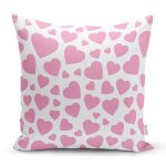 Sevgililer Günü Temalı Özel Tasarım Dijital Baskılı Modern Yastık Kırlent Kılıfı Realhomes