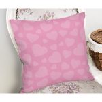 - Rh-K9241-Gorsel2 - Realhomes  Sevgililer Günü Temalı Özel Tasarım Dijital Baskılı Modern Yastık Kırlent Kılıfı Realhomes