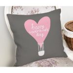 - Rh-K9245-Gorsel2 - Realhomes  Sevgililer Günü Temalı Özel Tasarım Dijital Baskılı Modern Yastık Kırlent Kılıfı Realhomes