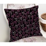 - Rh-K9246-Gorsel2 - Realhomes  Sevgililer Günü Temalı Özel Tasarım Dijital Baskılı Modern Yastık Kırlent Kılıfı Realhomes