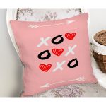 - Rh-K9251-Gorsel2 - Realhomes Sevgililer Günü Temalı Özel Tasarım Dijital Baskılı Modern Yastık Kırlent Kılıfı Realhomes