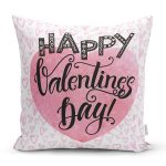 - Rh-K9257-Gorsel1 - Realhomes  Sevgililer Günü Temalı Özel Tasarım Dijital Baskılı Modern Yastık Kırlent Kılıfı Realhomes
