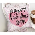 - Rh-K9257-Gorsel2 - Realhomes  Sevgililer Günü Temalı Özel Tasarım Dijital Baskılı Modern Yastık Kırlent Kılıfı Realhomes