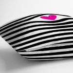 Çift Taraflı Sevgililer Günü Temalı Özel Tasarım Dijital Baskılı Modern Süet Yastık Kırlent Kılıfı Realhomes