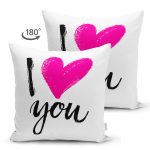 - Suet-K9011-Gorsel2 - Realhomes  Çift Taraflı Sevgililer Günü Temalı Özel Tasarım Dijital Baskılı Modern Süet Yastık Kırlent Kılıfı Realhomes