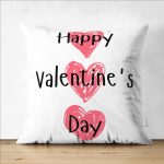 - Suet-K9017-Gorsel1 - Realhomes  Çift Taraflı Sevgililer Günü Temalı Özel Tasarım Dijital Baskılı Modern Süet Yastık Kırlent Kılıfı Realhomes