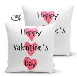 - Suet-K9017-Gorsel2 - Realhomes  Çift Taraflı Sevgililer Günü Temalı Özel Tasarım Dijital Baskılı Modern Süet Yastık Kırlent Kılıfı Realhomes