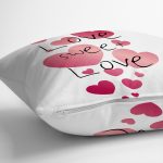 - Suet-K9028-Gorsel3 - Realhomes  Çift Taraflı Sevgililer Günü Temalı Özel Tasarım Dijital Baskılı Modern Süet Yastık Kırlent Kılıfı Realhomes