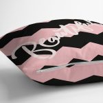 Çift Taraflı Sevgililer Günü Temalı Özel Tasarım Dijital Baskılı Modern Süet Yastık Kırlent Kılıfı Realhomes