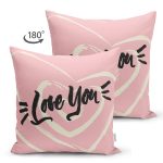 - Suet-K9043-Gorsel2 - Realhomes  Çift Taraflı Sevgililer Günü Temalı Özel Tasarım Dijital Baskılı Modern Süet Yastık Kırlent Kılıfı Realhomes