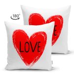 - Suet-K9053-Gorsel2 - Realhomes  Çift Taraflı Sevgililer Günü Temalı Özel Tasarım Dijital Baskılı Modern Süet Yastık Kırlent Kılıfı Realhomes