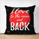 - Suet-K9054-Gorsel1 - Realhomes  Çift Taraflı Sevgililer Günü Temalı Özel Tasarım Dijital Baskılı Modern Süet Yastık Kırlent Kılıfı Realhomes