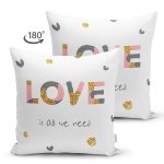 - Suet-K9057-Gorsel2 - Realhomes  Çift Taraflı Sevgililer Günü Temalı Özel Tasarım Dijital Baskılı Modern Süet Yastık Kırlent Kılıfı Realhomes