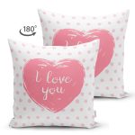 - Suet-K9068-Gorsel2 - Realhomes  Çift Taraflı Sevgililer Günü Temalı Özel Tasarım Dijital Baskılı Modern Süet Yastık Kırlent Kılıfı Realhomes