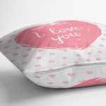 - Suet-K9068-Gorsel3 - Realhomes  Çift Taraflı Sevgililer Günü Temalı Özel Tasarım Dijital Baskılı Modern Süet Yastık Kırlent Kılıfı Realhomes