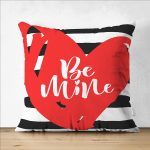 - Suet-K9076-Gorsel1 - Realhomes Çift Taraflı Sevgililer Günü Temalı Özel Tasarım Dijital Baskılı Modern Süet Yastık Kırlent Kılıfı Realhomes