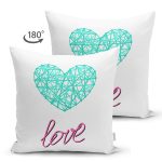 - Suet-K9113-Gorsel2 - Realhomes  Çift Taraflı Sevgililer Günü Temalı Özel Tasarım Dijital Baskılı Modern Süet Yastık Kırlent Kılıfı Realhomes