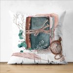 - Suet-K9123-Gorsel1 - Realhomes  Çift Taraflı Sevgililer Günü Temalı Özel Tasarım Dijital Baskılı Modern Süet Yastık Kırlent Kılıfı Realhomes