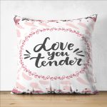 - Suet-K9131-Gorsel1 - Realhomes Çift Taraflı Sevgililer Günü Temalı Özel Tasarım Dijital Baskılı Modern Süet Yastık Kırlent Kılıfı Realhomes