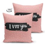 - Suet-K9134-Gorsel2 - Realhomes  Çift Taraflı Sevgililer Günü Temalı Özel Tasarım Dijital Baskılı Modern Süet Yastık Kırlent Kılıfı Realhomes