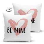 - Suet-K9141-Gorsel2 - Realhomes Çift Taraflı Sevgililer Günü Temalı Özel Tasarım Dijital Baskılı Modern Süet Yastık Kırlent Kılıfı Realhomes