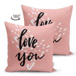 - Suet-K9145-Gorsel2 - Realhomes  Çift Taraflı Sevgililer Günü Temalı Özel Tasarım Dijital Baskılı Modern Süet Yastık Kırlent Kılıfı Realhomes