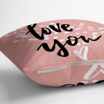 - Suet-K9145-Gorsel3 - Realhomes  Çift Taraflı Sevgililer Günü Temalı Özel Tasarım Dijital Baskılı Modern Süet Yastık Kırlent Kılıfı Realhomes