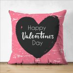 - Suet-K9152-Gorsel1 - Realhomes  Çift Taraflı Sevgililer Günü Temalı Özel Tasarım Dijital Baskılı Modern Süet Yastık Kırlent Kılıfı Realhomes