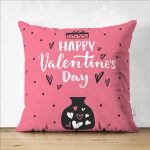 - Suet-K9159-Gorsel1 - Realhomes Çift Taraflı Sevgililer Günü Temalı Özel Tasarım Dijital Baskılı Modern Süet Yastık Kırlent Kılıfı Realhomes