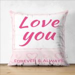 - Suet-K9165-Gorsel1 - Realhomes Çift Taraflı Sevgililer Günü Temalı Özel Tasarım Dijital Baskılı Modern Süet Yastık Kırlent Kılıfı Realhomes