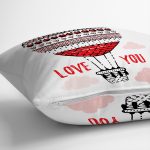 - Suet-K9174-Gorsel3 - Realhomes  Çift Taraflı Sevgililer Günü Temalı Özel Tasarım Dijital Baskılı Modern Süet Yastık Kırlent Kılıfı Realhomes