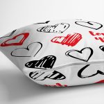 - Suet-K9175-Gorsel3 - Realhomes  Çift Taraflı Sevgililer Günü Temalı Özel Tasarım Dijital Baskılı Modern Süet Yastık Kırlent Kılıfı Realhomes