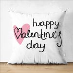 - Suet-K9177-Gorsel1 - Realhomes  Çift Taraflı Sevgililer Günü Temalı Özel Tasarım Dijital Baskılı Modern Süet Yastık Kırlent Kılıfı Realhomes