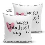 - Suet-K9177-Gorsel2 - Realhomes  Çift Taraflı Sevgililer Günü Temalı Özel Tasarım Dijital Baskılı Modern Süet Yastık Kırlent Kılıfı Realhomes