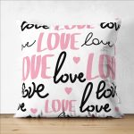 - Suet-K9180-Gorsel1 - Realhomes  Çift Taraflı Sevgililer Günü Temalı Özel Tasarım Dijital Baskılı Modern Süet Yastık Kırlent Kılıfı Realhomes