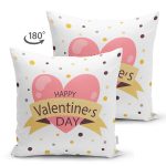 - Suet-K9197-Gorsel2 - Realhomes  Çift Taraflı Sevgililer Günü Temalı Özel Tasarım Dijital Baskılı Modern Süet Yastık Kırlent Kılıfı Realhomes
