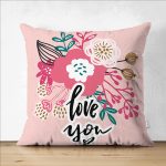 - Suet-K9213-Gorsel1 - Realhomes Çift Taraflı Sevgililer Günü Temalı Özel Tasarım Dijital Baskılı Modern Süet Yastık Kırlent Kılıfı Realhomes