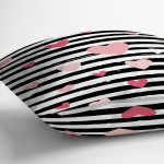 - Suet-K9222-Gorsel3 - Realhomes  Çift Taraflı Sevgililer Günü Temalı Özel Tasarım Dijital Baskılı Modern Süet Yastık Kırlent Kılıfı Realhomes