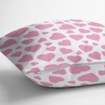 Çift Taraflı Sevgililer Günü Temalı Özel Tasarım Dijital Baskılı Modern Süet Yastık Kırlent Kılıfı Realhomes