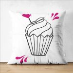 Çift Taraflı Sevgililer Günü Temalı Özel Tasarım Dijital Baskılı Modern Süet Yastık Kırlent Kılıfı Realhomes